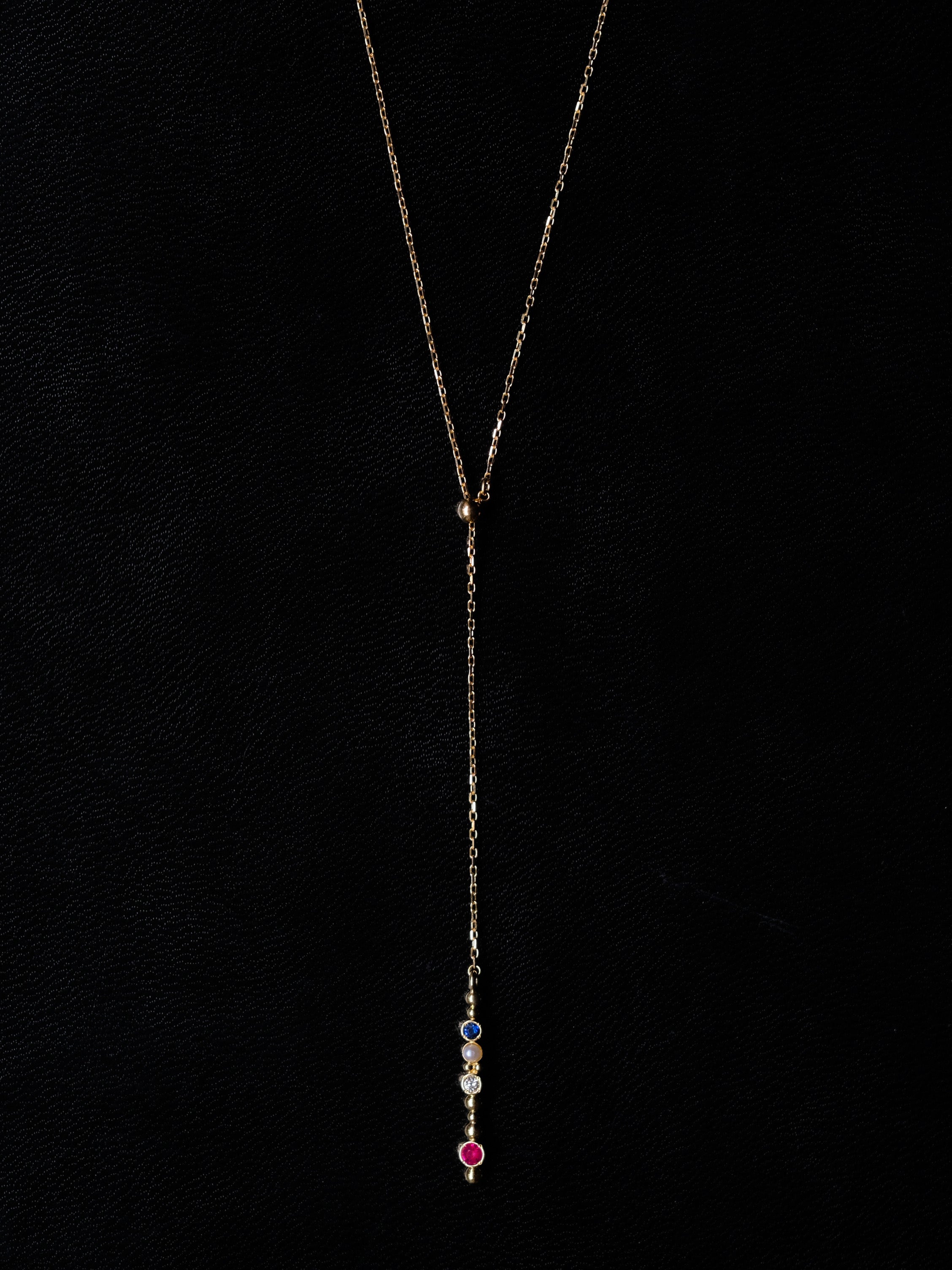 "Luca" Lariat Necklace / ルカ ネックレス