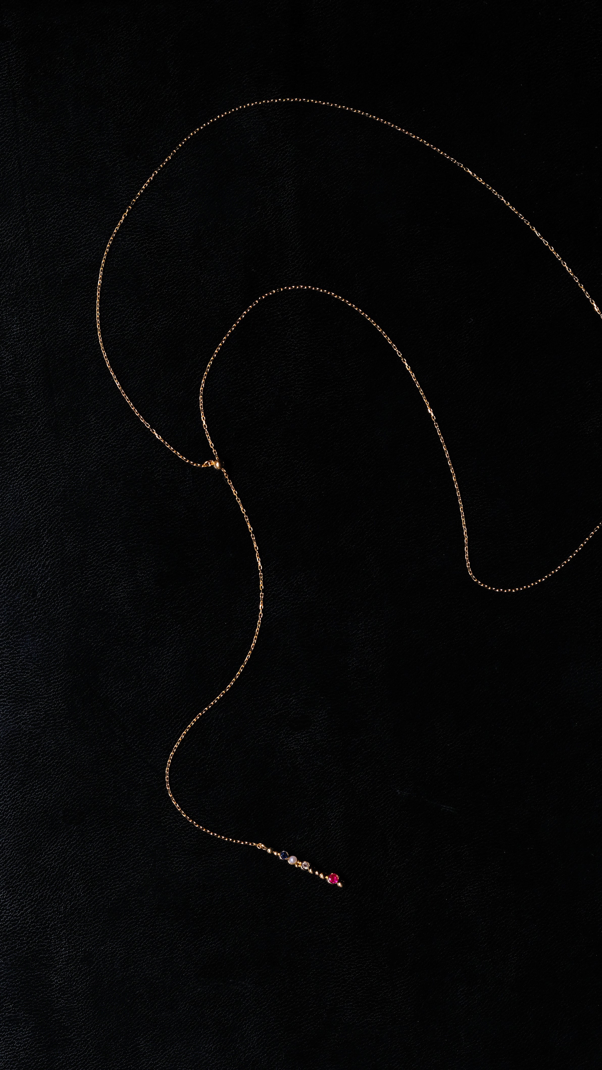 "Luca" Lariat Necklace / ルカ ネックレス