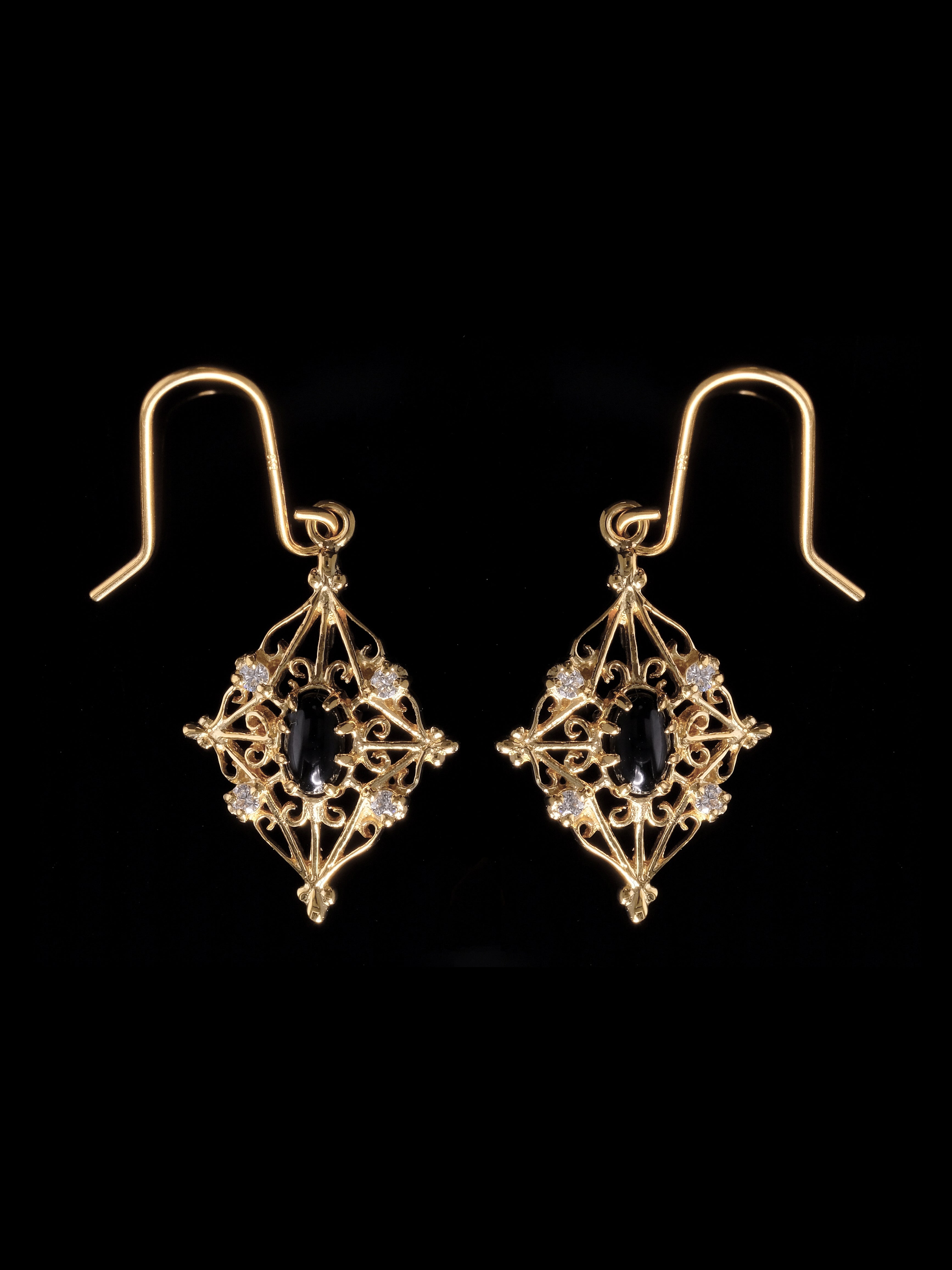 "Rouen" Pierced Earrings / ルーアン
