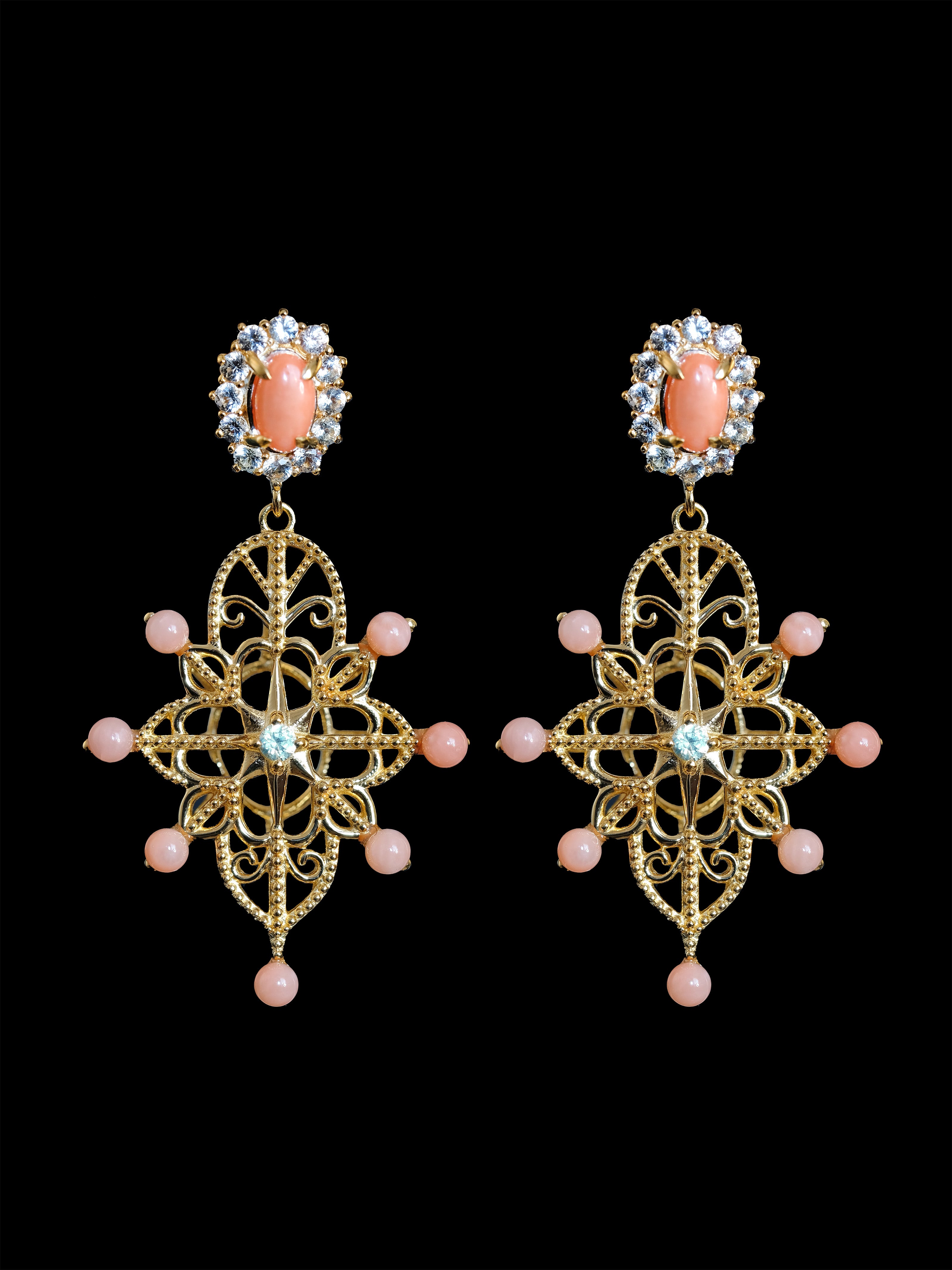 "Arsolia" Pierced Earrings / アルソリア