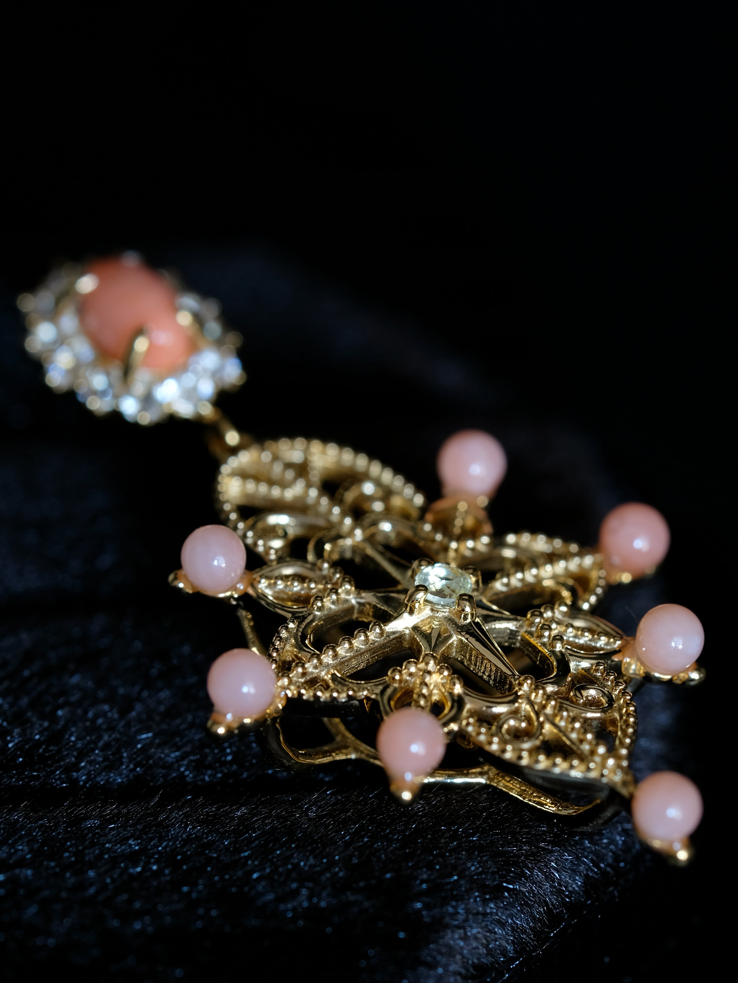 "Arsolia" Pierced Earrings / アルソリア