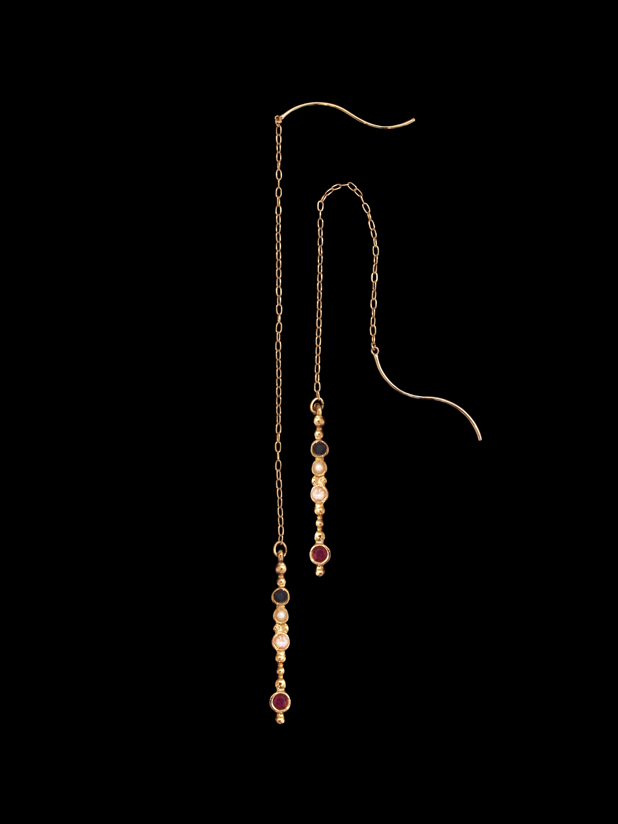 "Luca" Chain Earrings / ルカ チェーンピアス