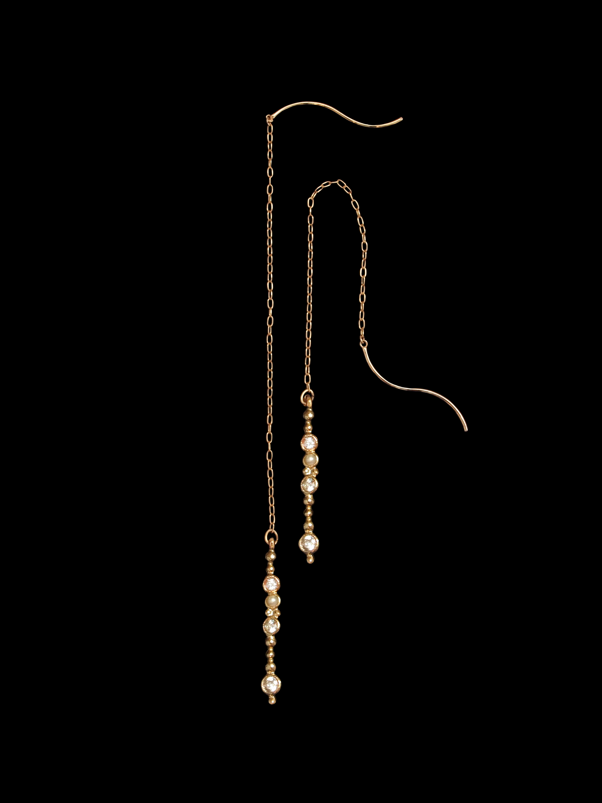 "Luca" Chain Earrings / ルカ チェーンピアス