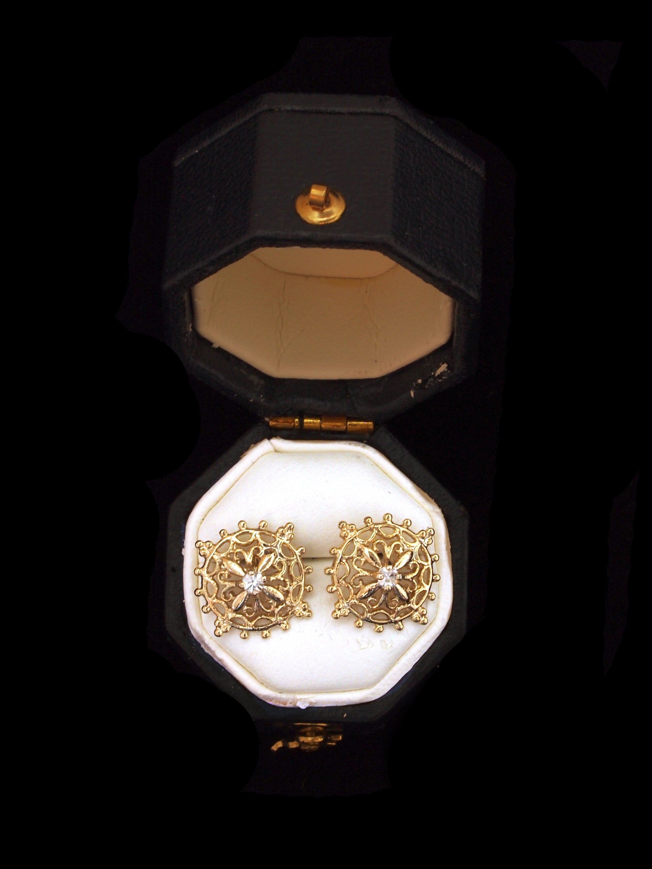 Protect Me Round Pierced Earrings / プロテクト・ミー ラウンド ピアス