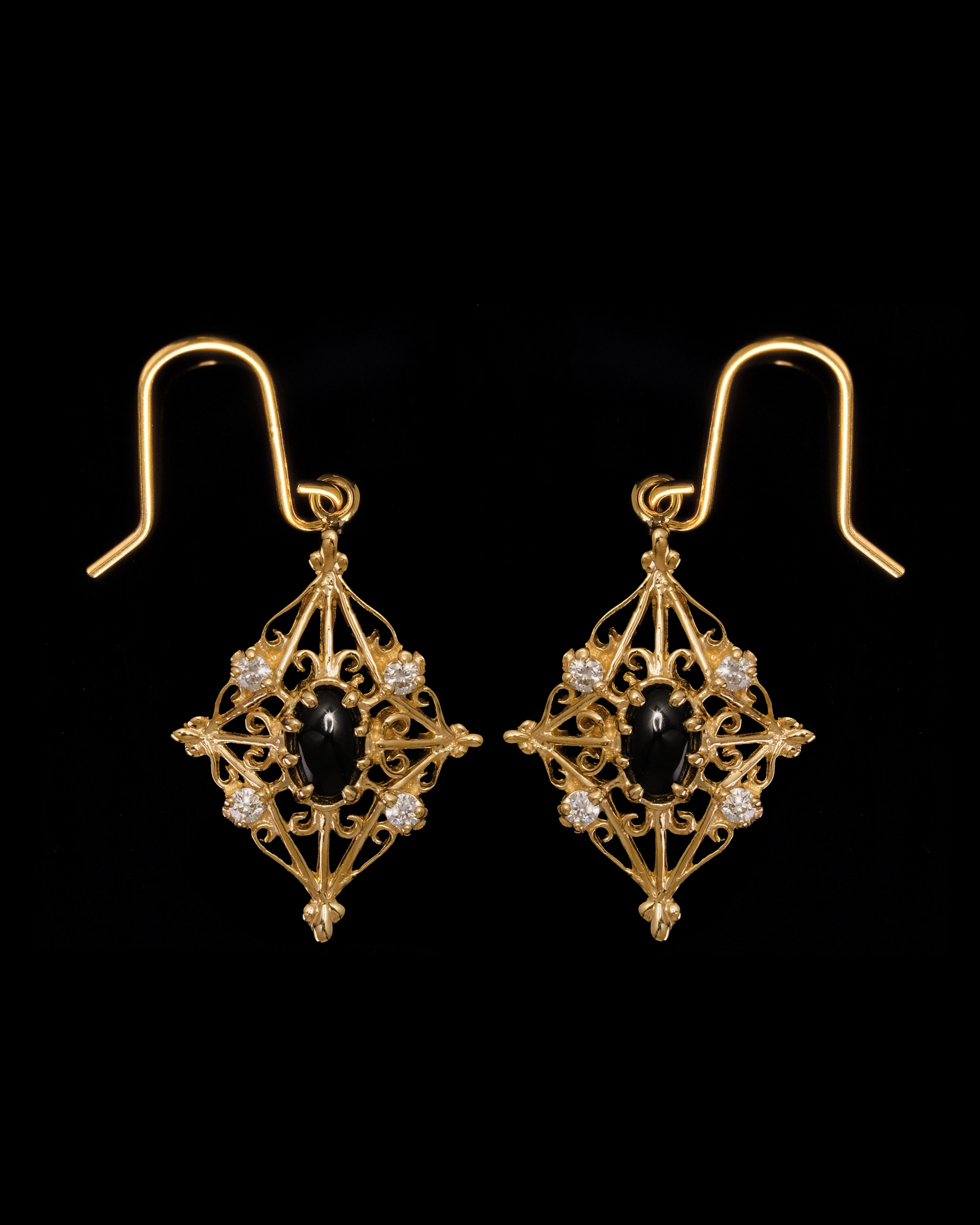 "Rouen" Pierced Earrings / ルーアン