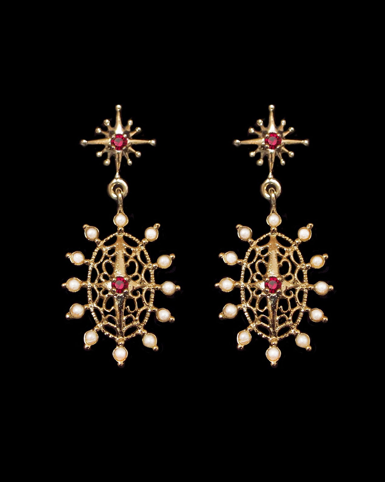 "Soluna" Pierced Earrings / ソルナ ピアス